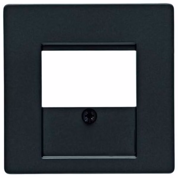Berker Q.X, elemento centrale per interruttori TDO/LS-D (codice: 6810336085, colore: nero)
