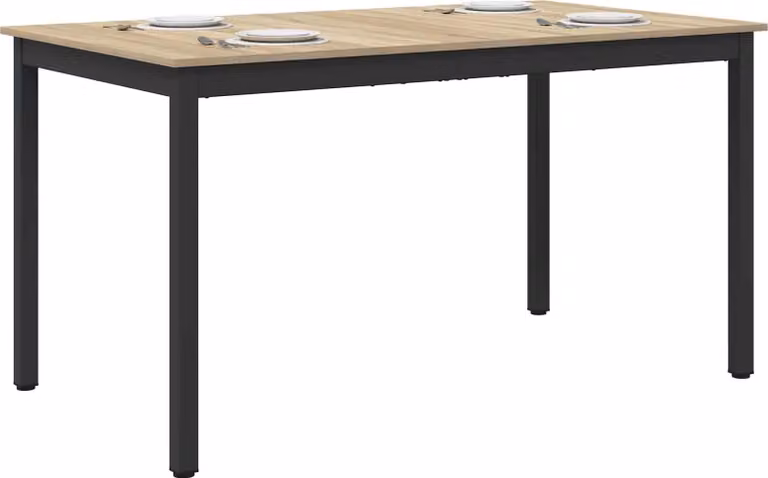 Tavoli da pranzo 140 x 80 x 75 cm METALLO