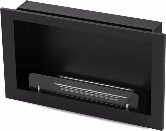 Inserto Biocamini Bioetanolo Apertura Frontale Vetro Bruciatore 3.5L GMR Trading