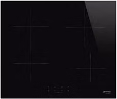 Smeg SI1B2642D Piano cottura a induzione da incasso 4 zone, colore Nero, L: 60 cm
