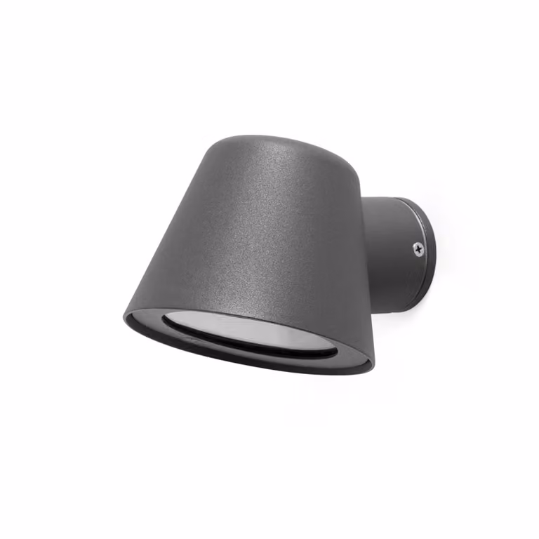 Lampada da parete per esterni GINA GU10 IP44 grigio scuro