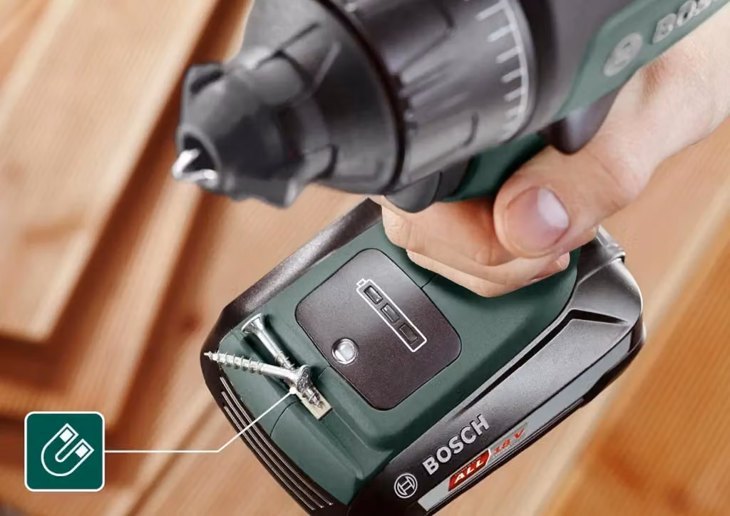 Trapano a batteria Bosch Advanced Impact 18 con valigetta e accessori, 18V, colore verde – 2