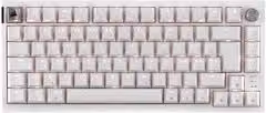 Tastiera meccanica wireless Corsair K65 Plus RGB Frost White con tecnologia Bluetooth, Wi-Fi e USB-C, layout QWERTY IT per PC e Mac