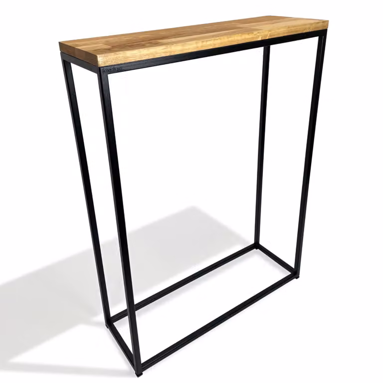 Consolle per mobili nera 60x80x20cm singola
