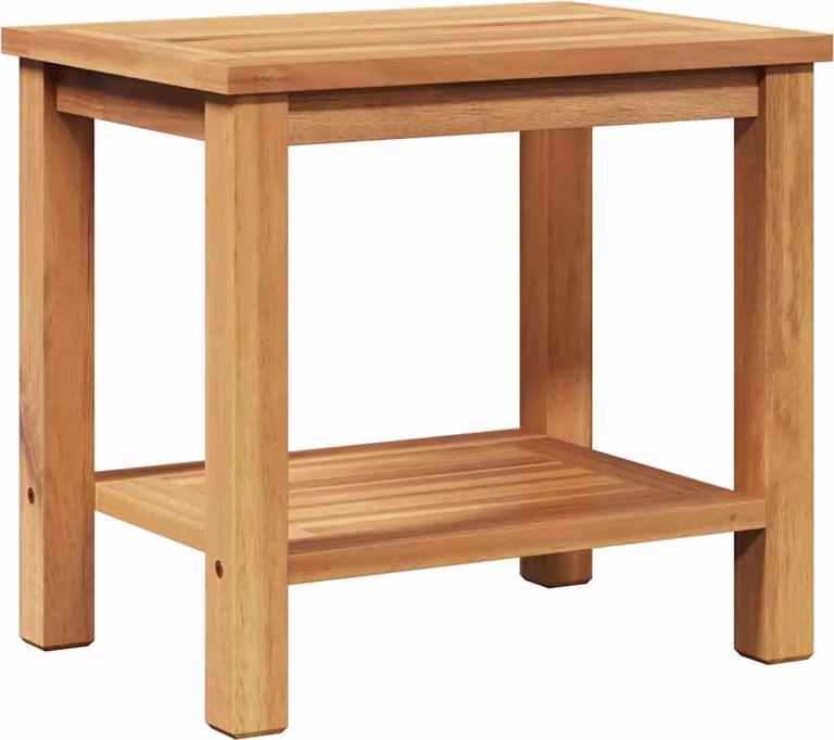 Tavolino da salotto con archiviazione Marrone 50 x 35 x 45 cm