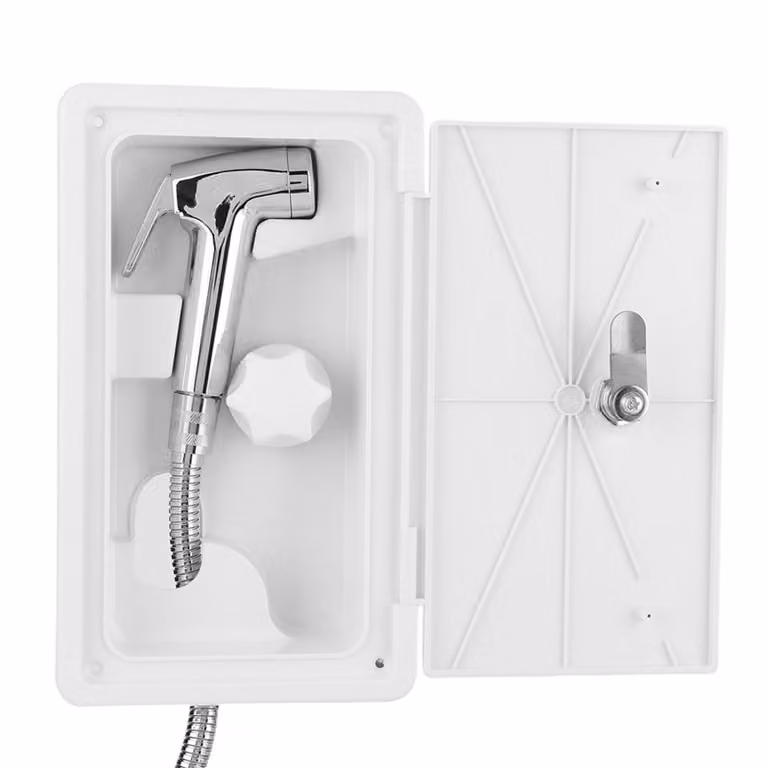 Box doccia per camper, box doccia per esterni, kit box doccia, attrezzo doccia per camper, box doccia per caravan, accessori per camper