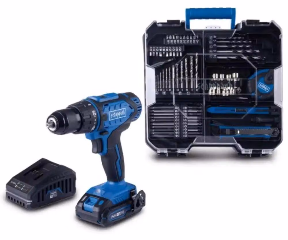 Cordless drill/driver - SCHEPPACH - 20V IXES - 20V Lithium-ion battery - 2 speeds - 50 Nm