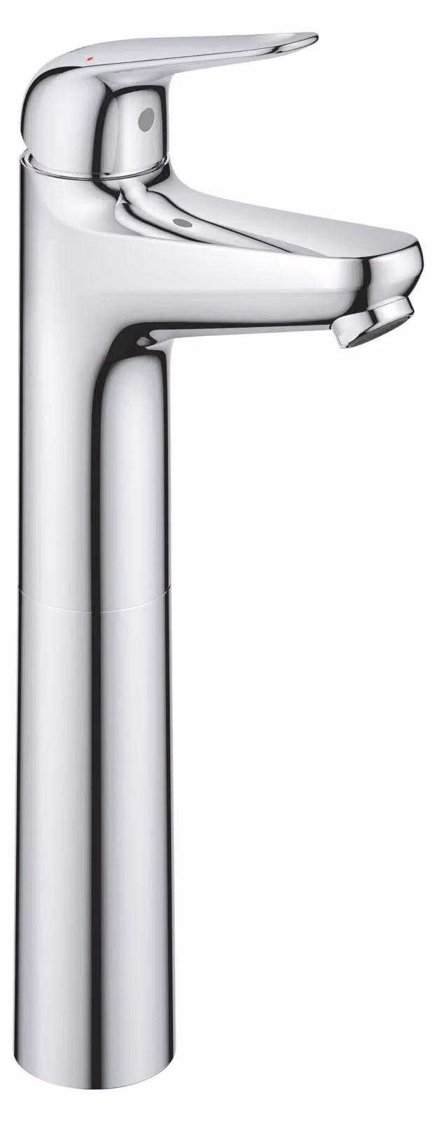 Miscelatore per lavabo, a risparmio idrico, 32 cm, con tappo a scomparsa, cromato