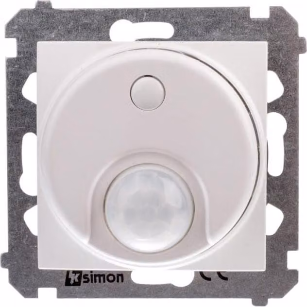 Simon 54 Modulo Bianco Connettore Sensore Di Movimento Con Relè 8(2)A Morsetti A Vite 230V