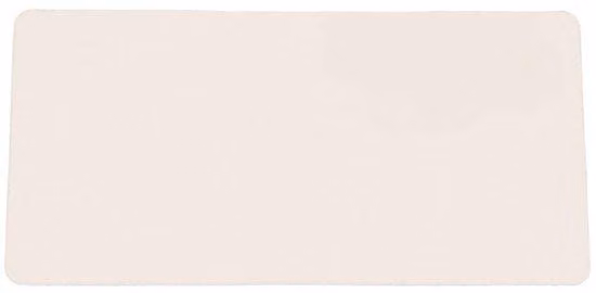 Tappetino da scrivania - Pelle finta - 80x40 cm - Beige