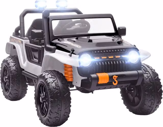 Auto Elettrica per Bambini ¨C Minimal ¨C Bianco
