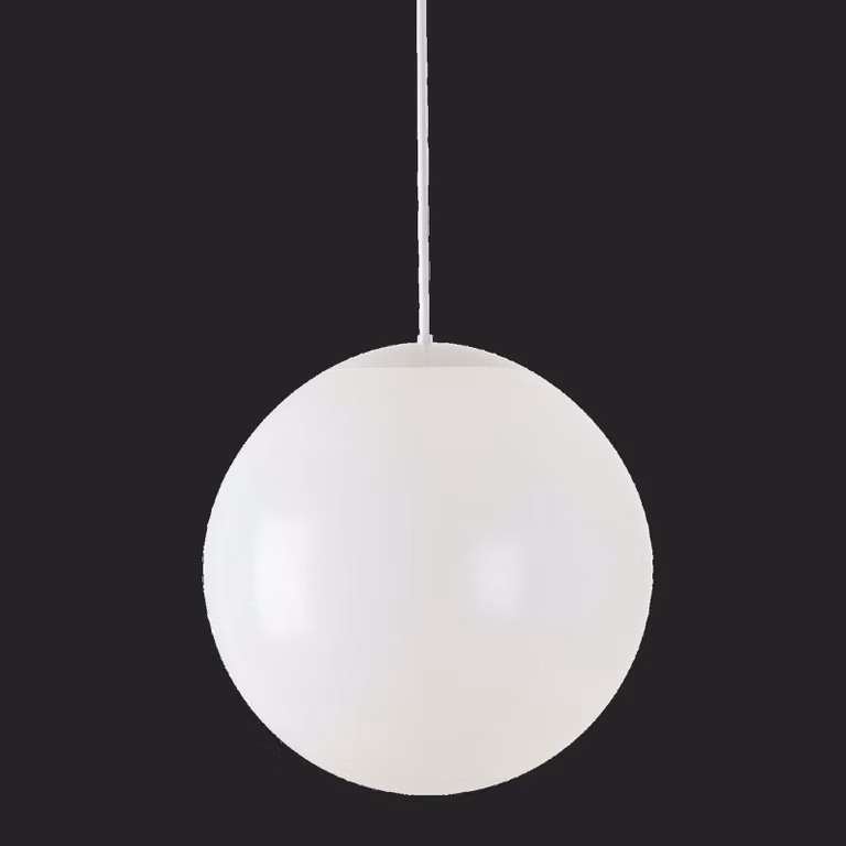 OSMONT ISI72141 ISIS P4 PM HP apparecchio a sospensione in plastica bianco IP40 3000 K 58W LED combinazione di emergenza 3 h
