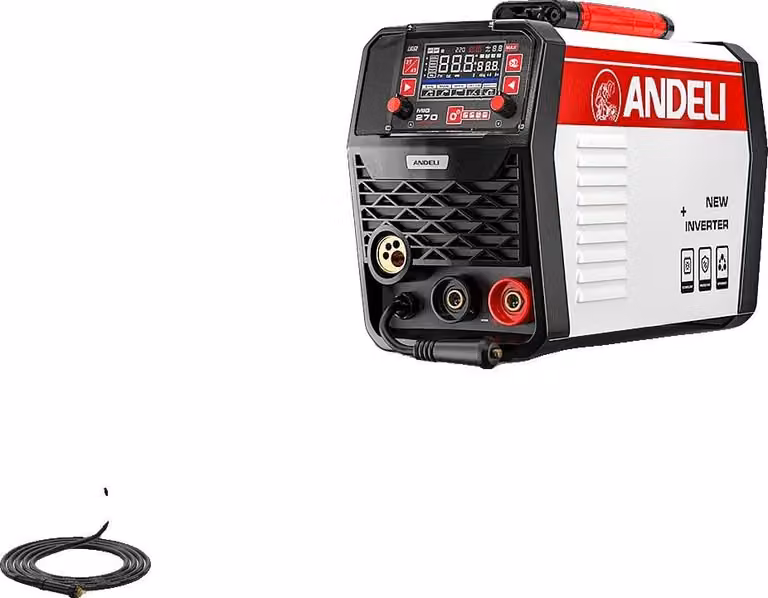 Saldatrice, compatibile con MIG e TIG, supporto a doppia tensione, LED MIG-270 P2