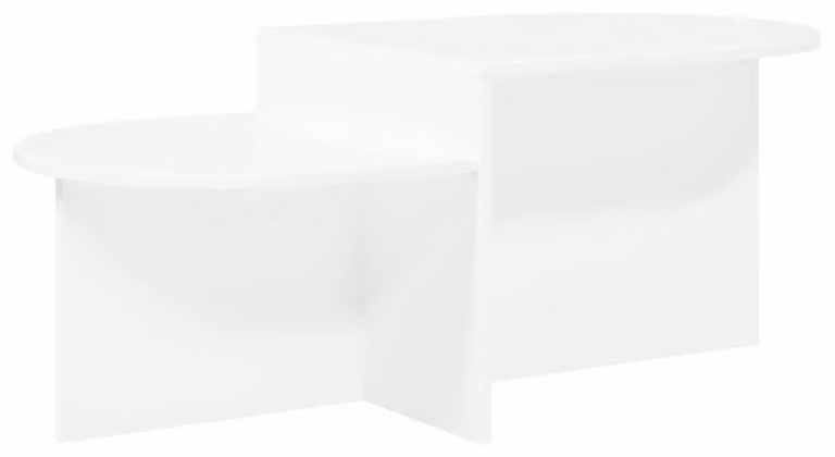 Tavolino da salotto Bianco 100 x 50 x 40 cm