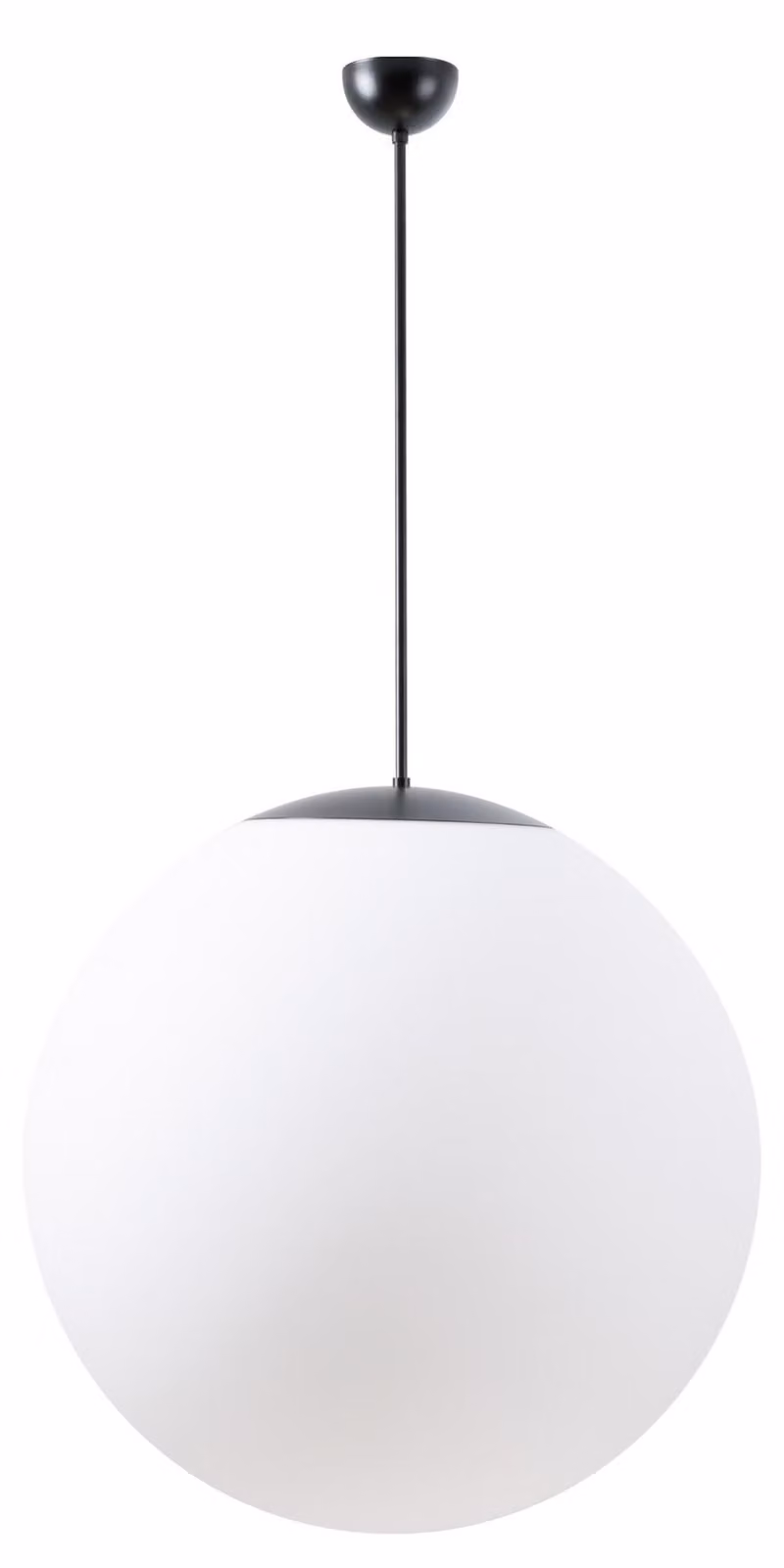 OSMONT ADR61318 ADRIA P5 apparecchio a sospensione in vetro nero/bianco IP40 3000 K 48W LED DALI