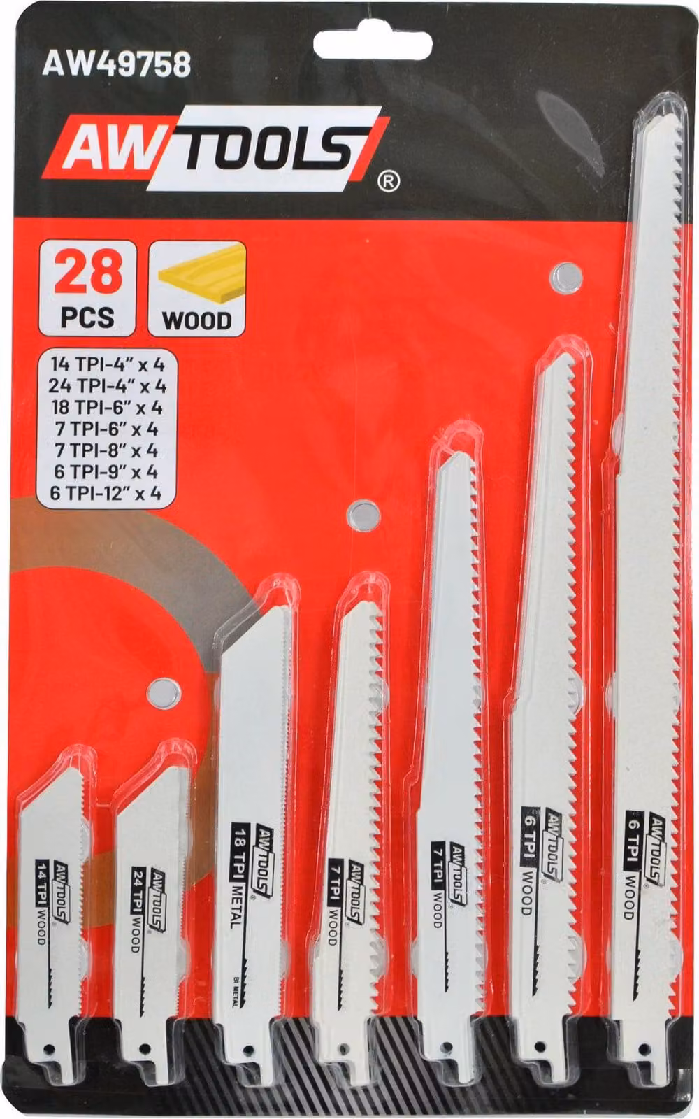 Awtools lama a sciabola 28 pezzi
