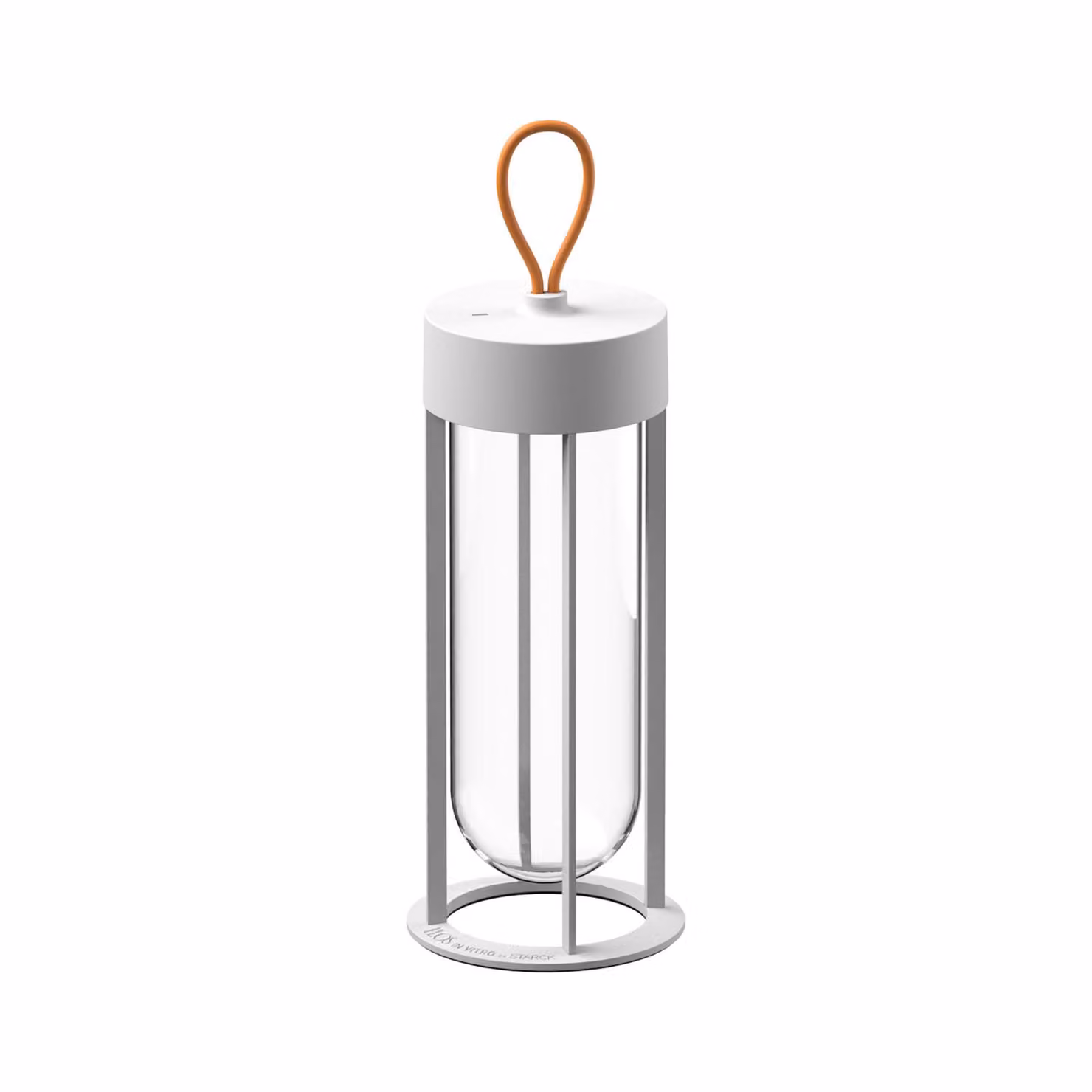 Flos - In Vitro Unplugged - Lampada da tavolo da esterno - Bianco