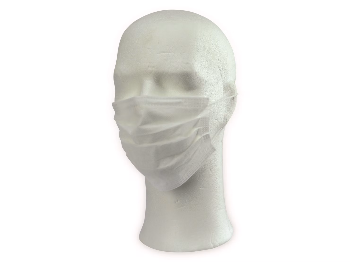 Maschera per il viso, a 3 strati, bianca 50 pezzi
