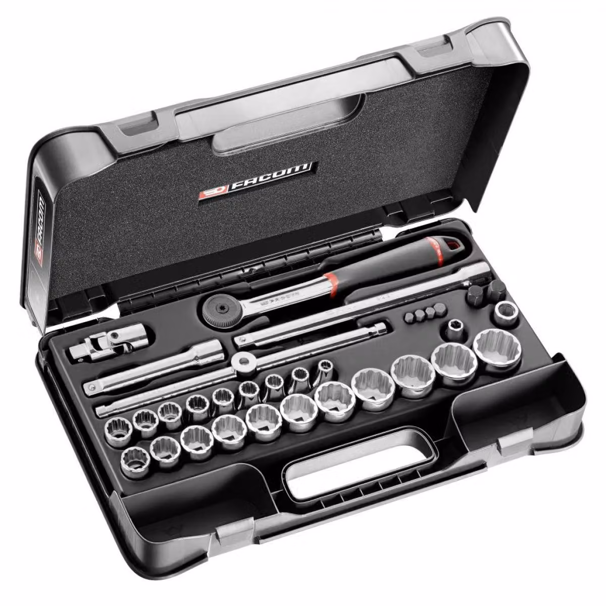 Facom Steckschluessel-Set 1/2Z S.161B 33-tlg