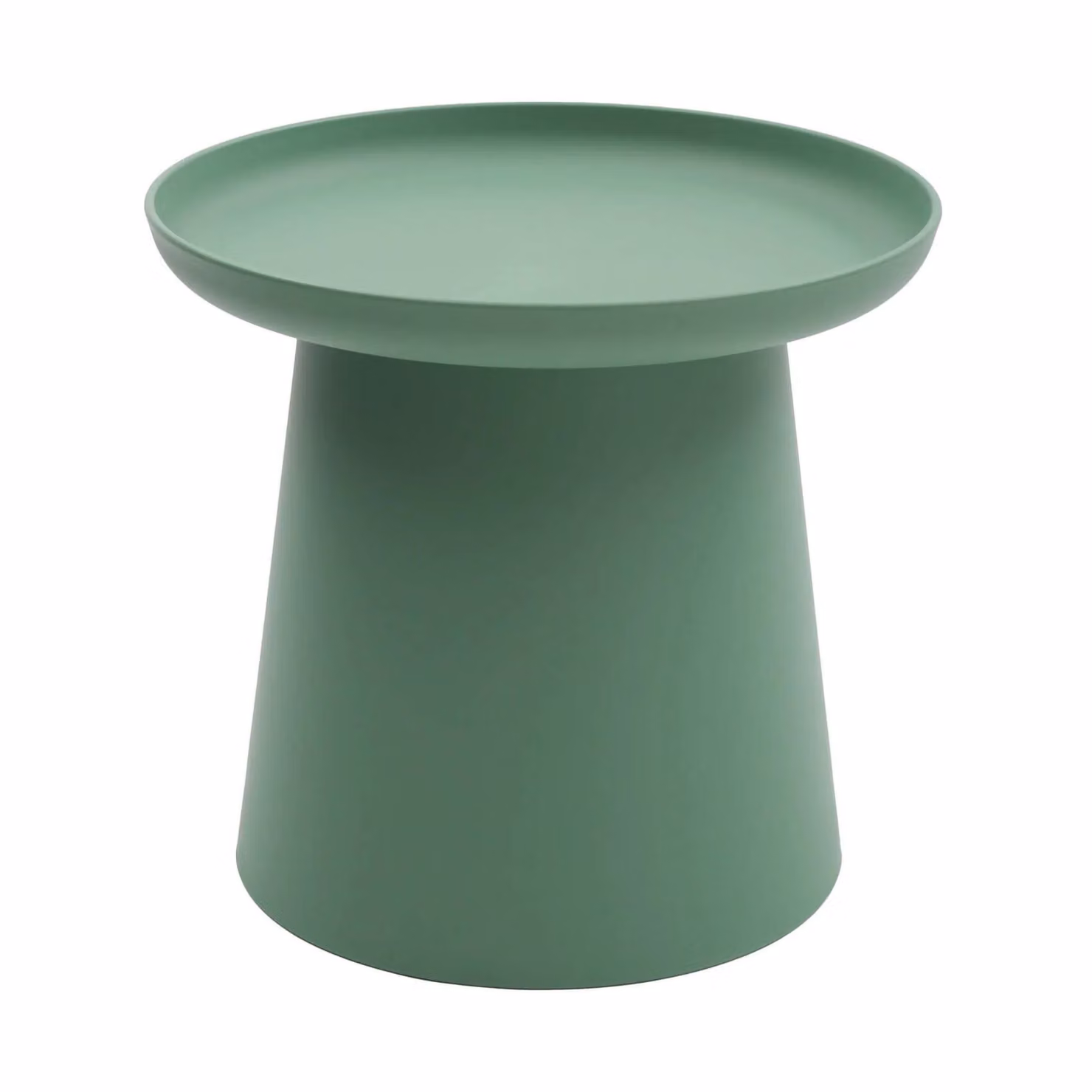 Tavolino IBIZA in polipropilene verde 50×46 cm