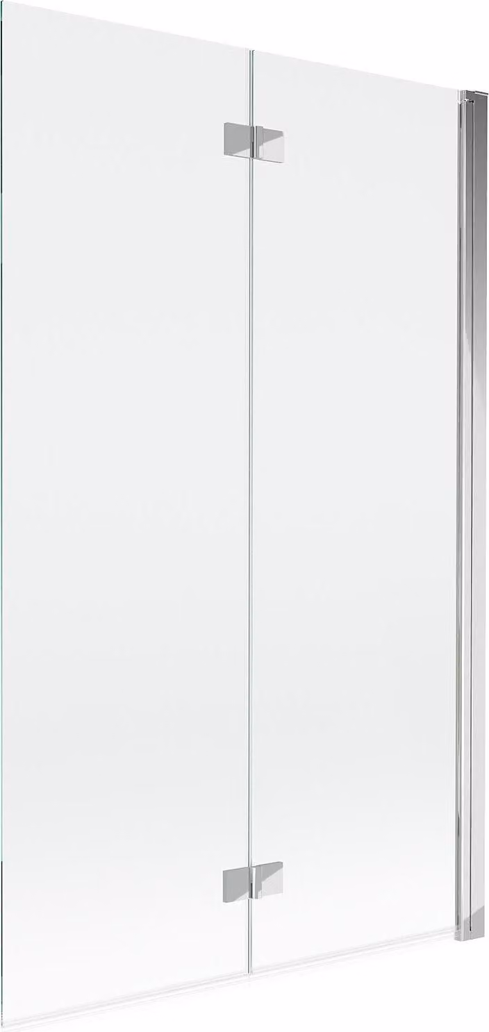 Mexen Mist paratia per doccia pieghevole a 2 ante destra 110 x 150 cm, trasparente, cromo - 8A9-110-002-01-00-P