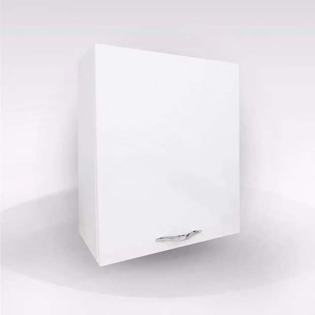 My Brand Pensile Cucina a Parete 60 cm 1 Anta Destra Bianco Lucido