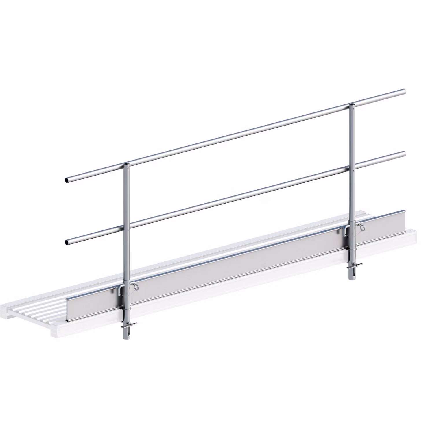Protezione laterale Layher per trave in alluminio 600, lunghezza 3,18 m