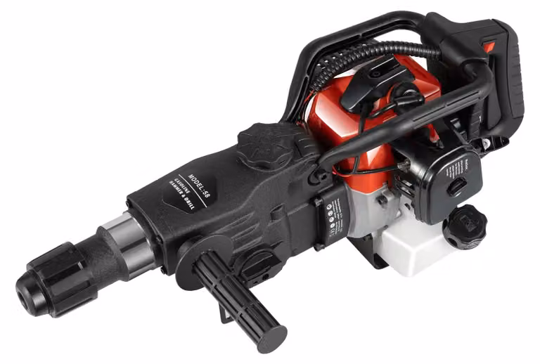 Martello demolitore, 1000W di potenza, 30J di energia d'impatto, colore nero e rosso
