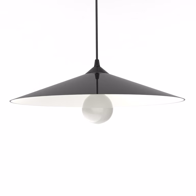 Lampada A Sospensione Chapeau Bicolore