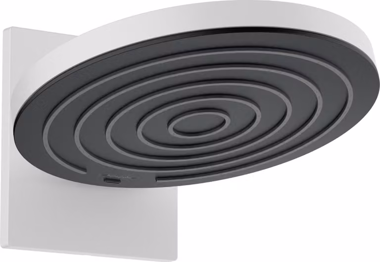 hansgrohe Pulsify S Douche de tête 260 2 jets avec raccordement mural, 24150700, 24150700