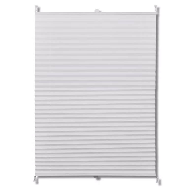 Tenda plissè 80x200cm bianca
