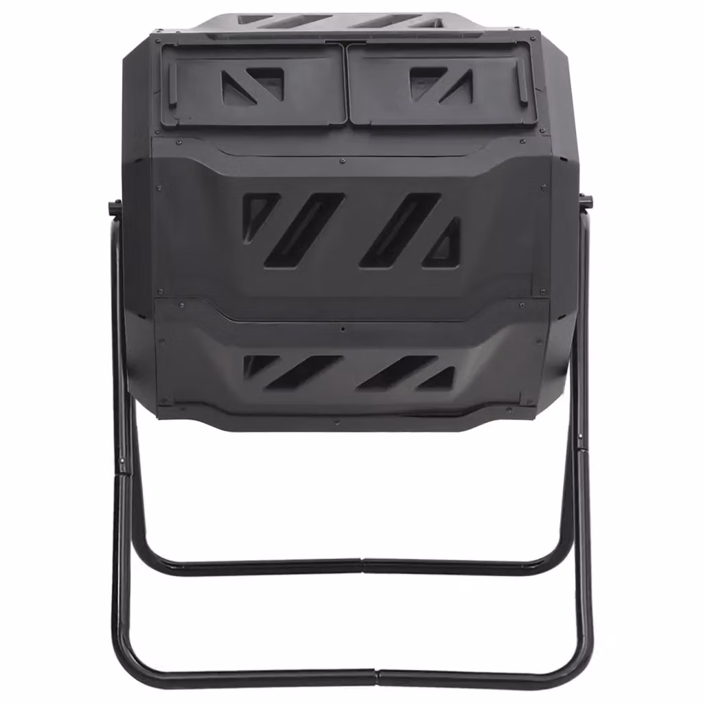 Compostiera da giardino nera DESIGN IN in plastica da 160 L L/P/H: 73 x 64 x 95 cm CFW8255708 – 2