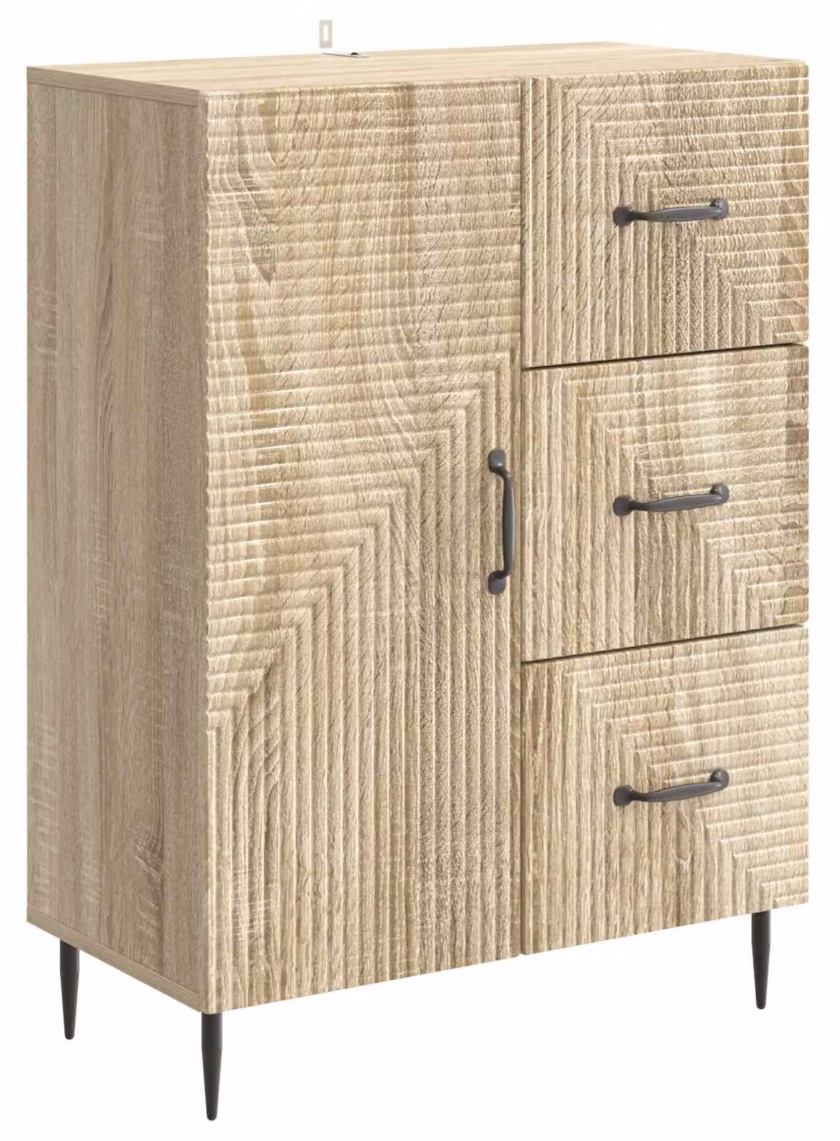 Credenza Rovere Sonoma 66 x 34,5 x 89,5 cm Legno ingegnerizzato