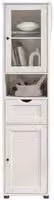Cassa da bagno alta - cassettone per bagno - cassettone in legno - progetto di risparmio di spazio - 40x30x165cm