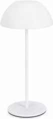 Lampada da tavolo Bizzotto BEREN Bianca con luce bianco caldo e protezione IP44, H 28 cm x L 13 cm