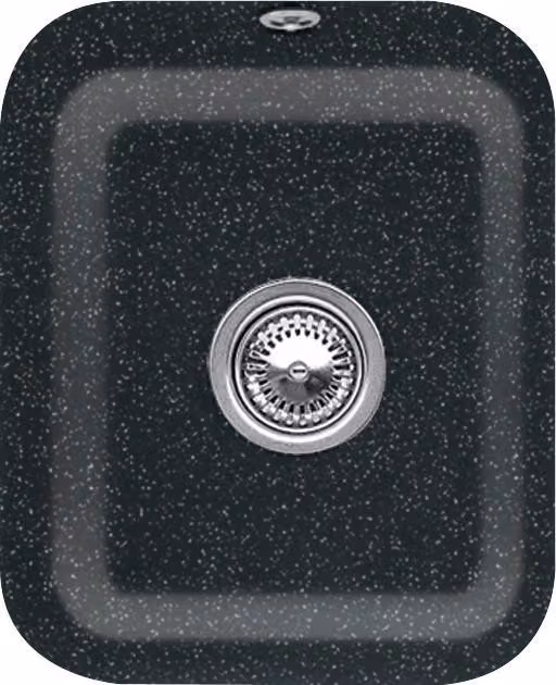 Lavello sottopiano V&B Cisterna 45 m, scarico manuale, cromato CeramicPlus