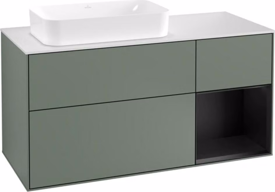 Mobile V&B Finion 120 cm, Pl w m, Rg r b m Lac, Oli. m Lac