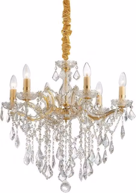 Lampada A Sospensione Florian Sp6 Oro Ideal-Lux
