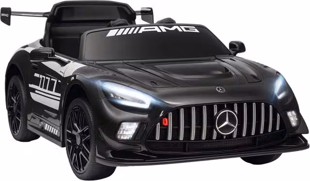 Auto Elettrica Mercedes per Bambini ¨C Xylo ¨C 12V Batteria LED Musica 3-8 Anni Nero
