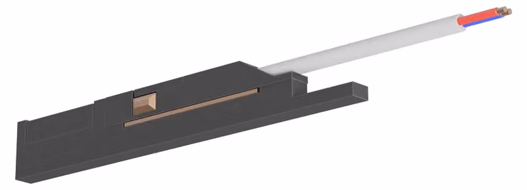 ALIMENTATORE ARELUX XFIVE, con cavo, per profili REC./SURF., 48V DC, grado di protezione IP40, colore: nero opaco