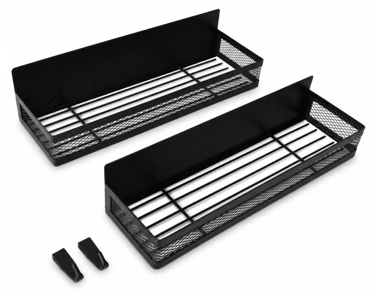 2 mensole magnetiche per frigorifero - organizer per la cucina, senza necessità di foratura