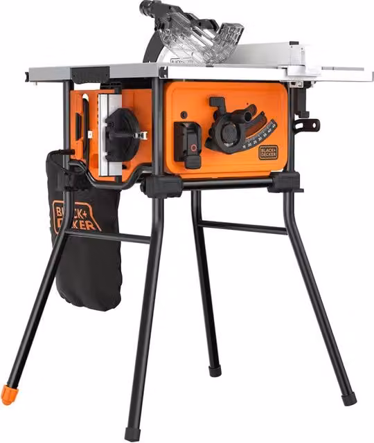Sega da banco Black+Decker BD BES720 arancione in metallo