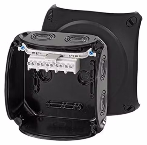 Scatola di giunzione Hensel per cavi 1,5-4 a 5 poli sw KF 0604 B