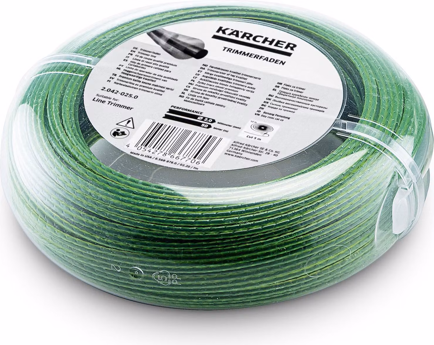 Kärcher Trimmerfaden 2,0mm, 50m 2.042-025.0