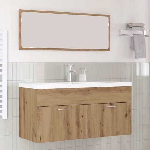 Mobile da Bagno Rovere artigianale 100 x 38,5 x 46 cm 3415971