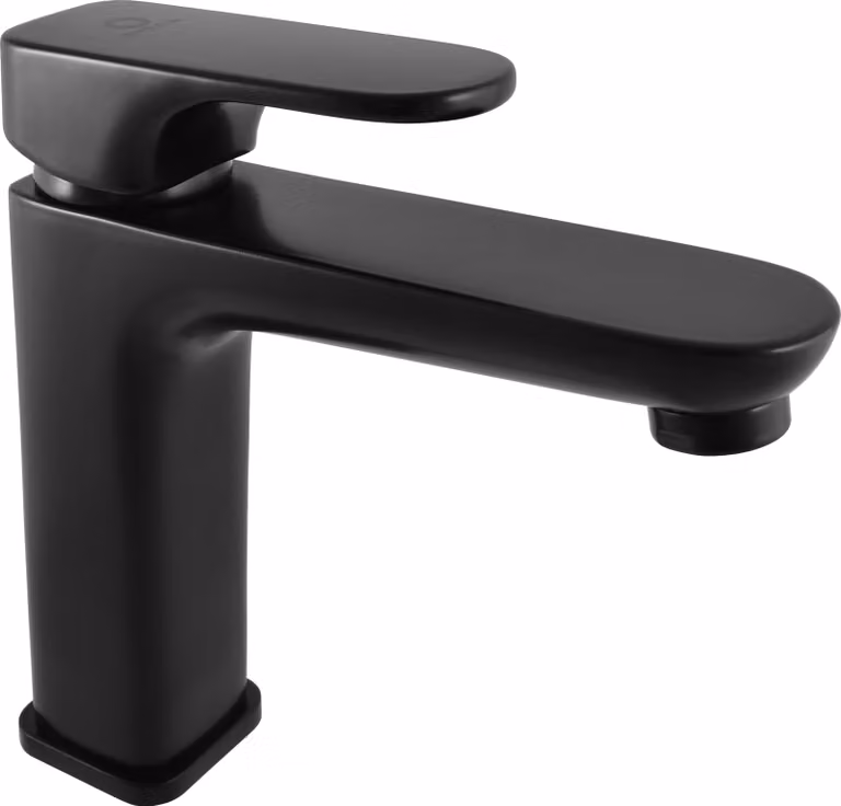 YUKON - Miscelatore per lavabo senza scarico, nero - opaco YU128.0CMAT, RAV Slezák