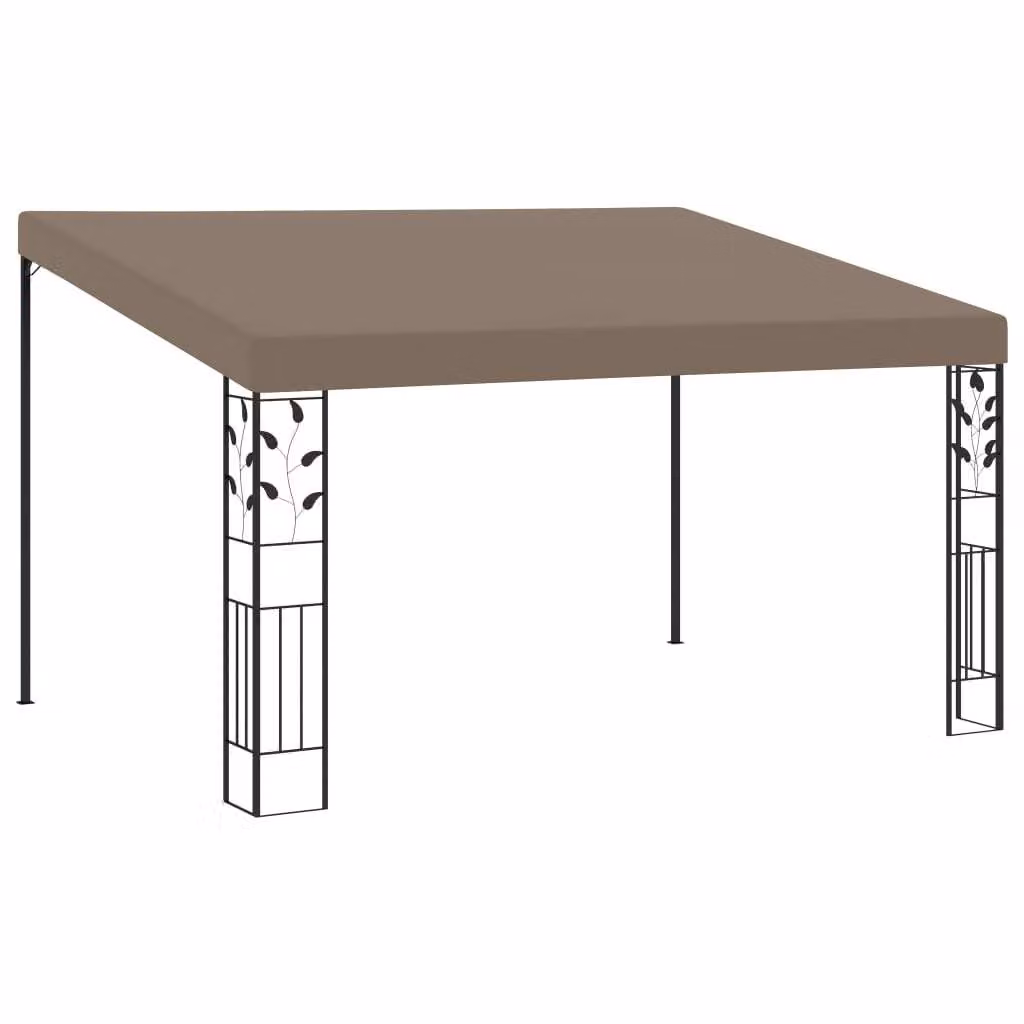 The Living Store Wand-Pavillon 4x3x2,5 m Taupe