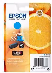 Cartuccia per stampante Epson Claria 33 XL Ciano C13T33624012