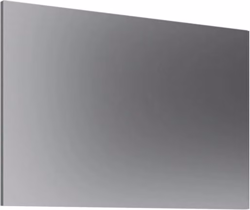 Specchio decorativo in legno "Purus 100" - 100 x 2 x 64 cm - Trasparente