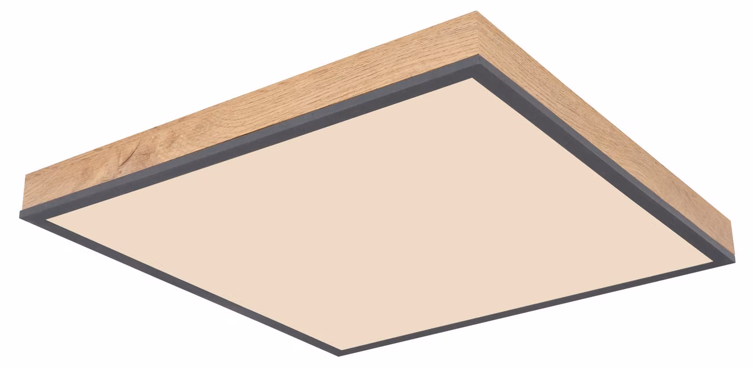 Globo Lighting plafoniera alluminio grafite, LED